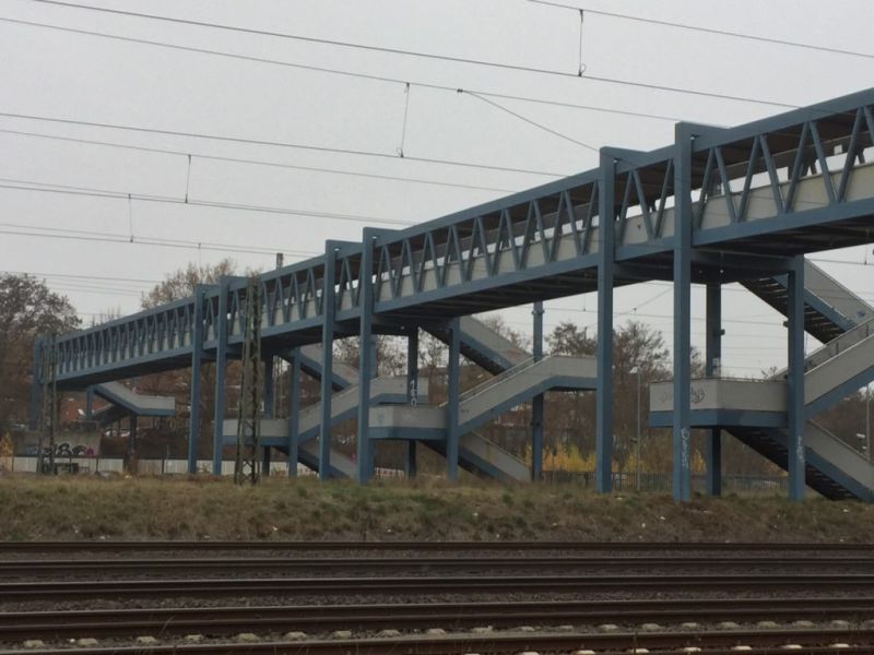 Zustandserfassung Stahl-Fachwerk-Brücke
