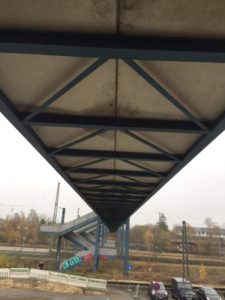 Zustandserfassung Stahl-Fachwerk-Brücke